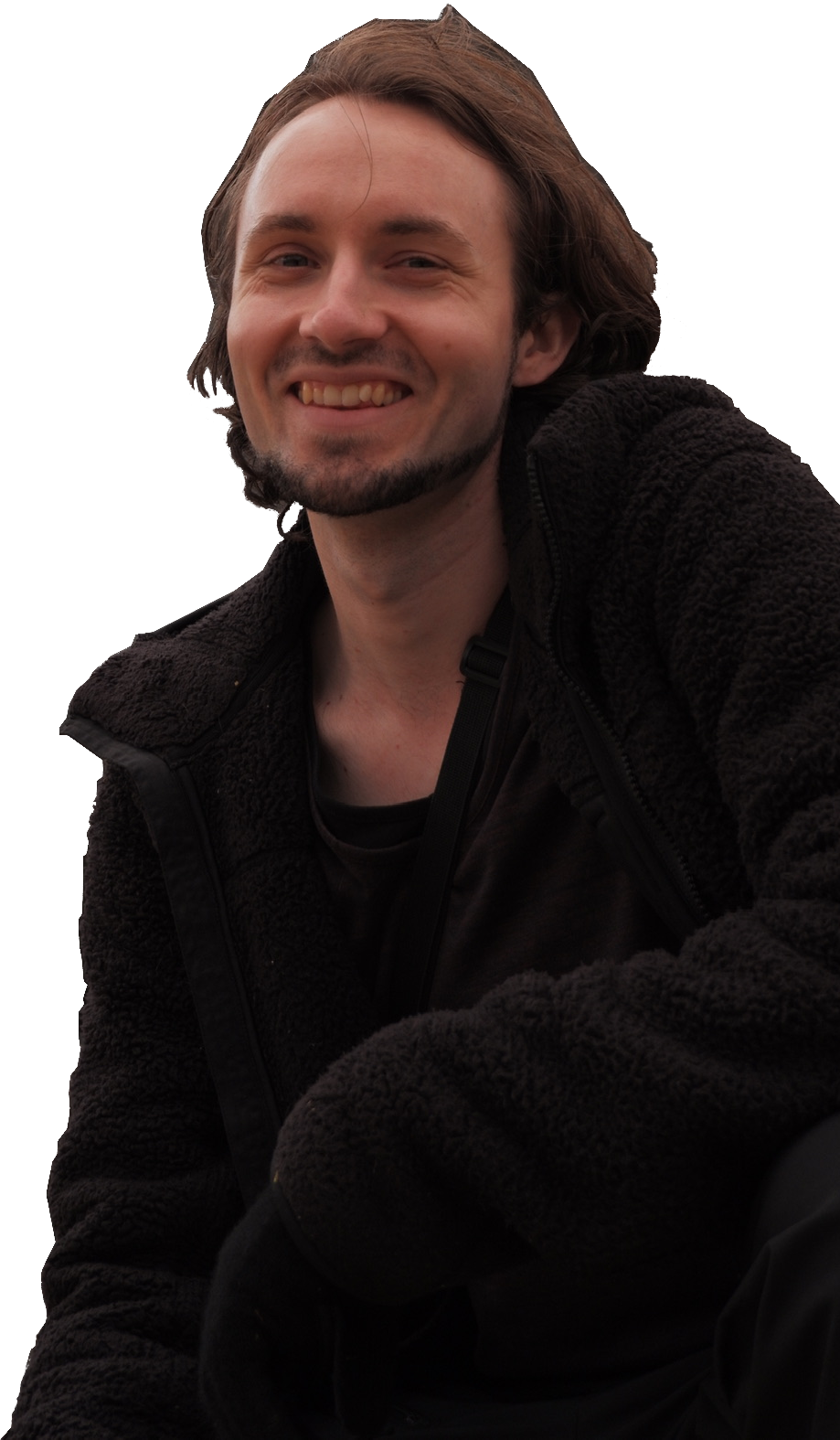 Front picture of Mason Coram grinning at you